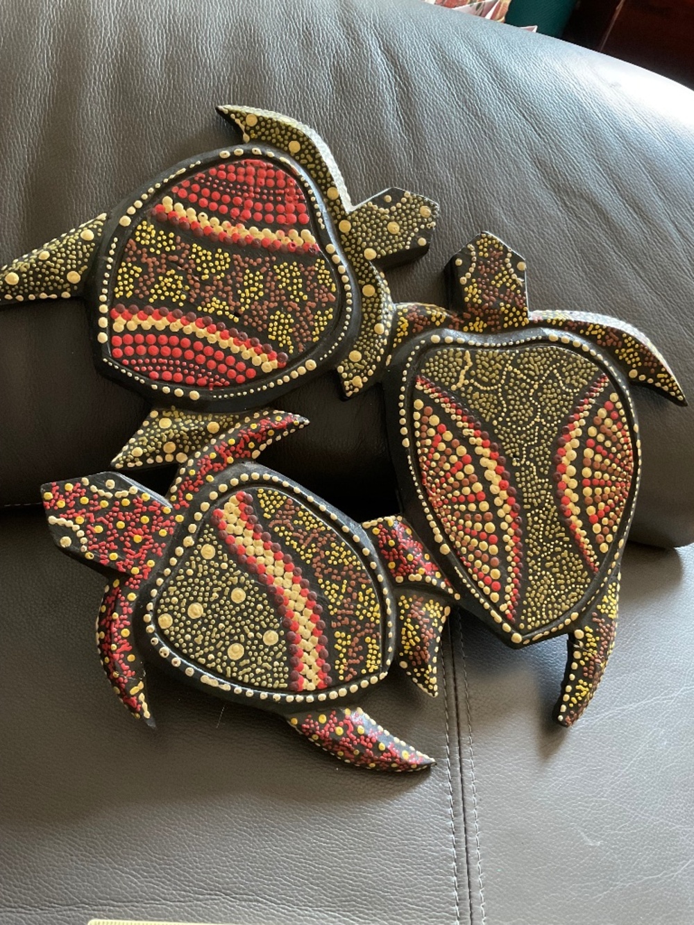 Turtle Wood Wall Art Approximately 12x17x.5”